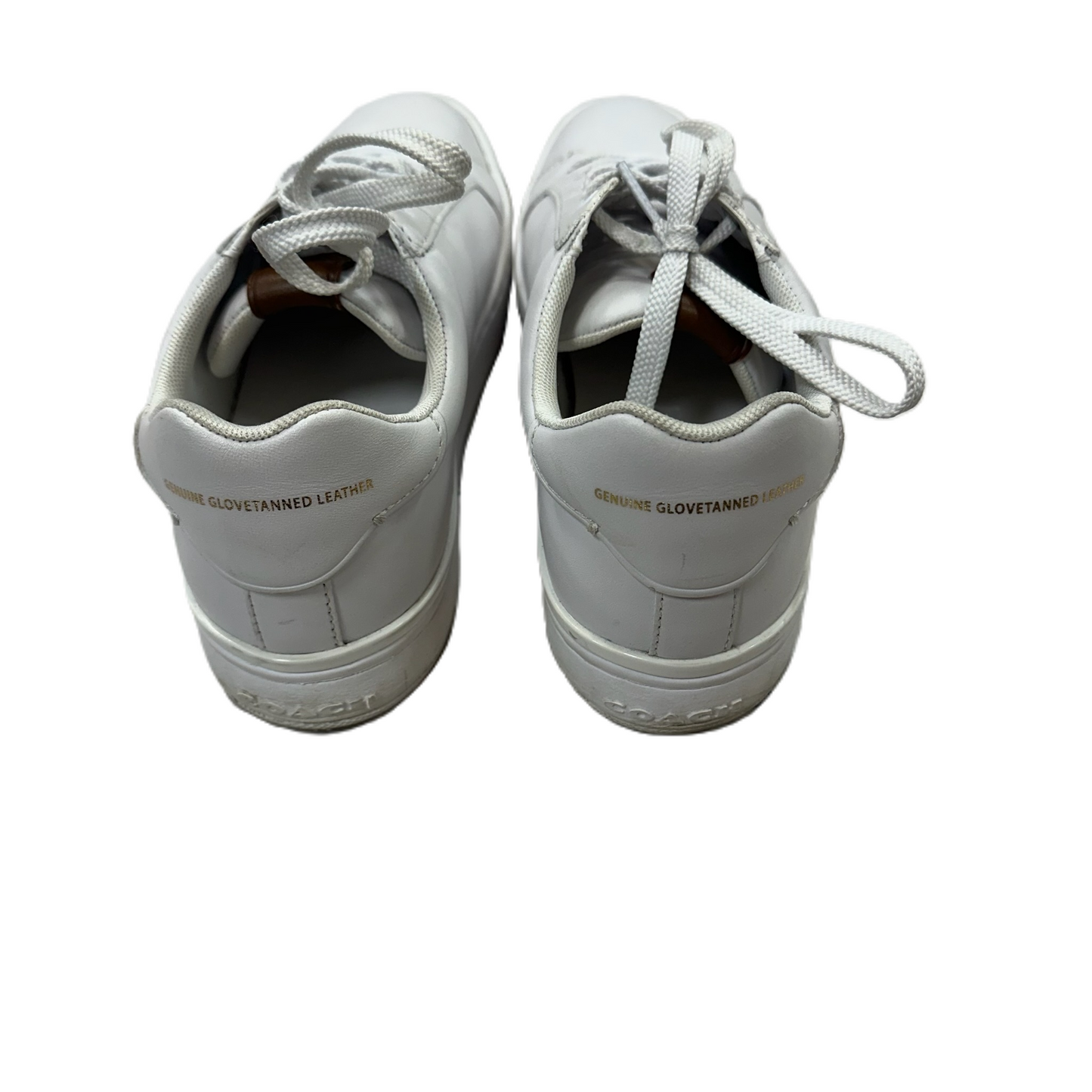 Shoes Designer By Coach In White, Size: 7.5