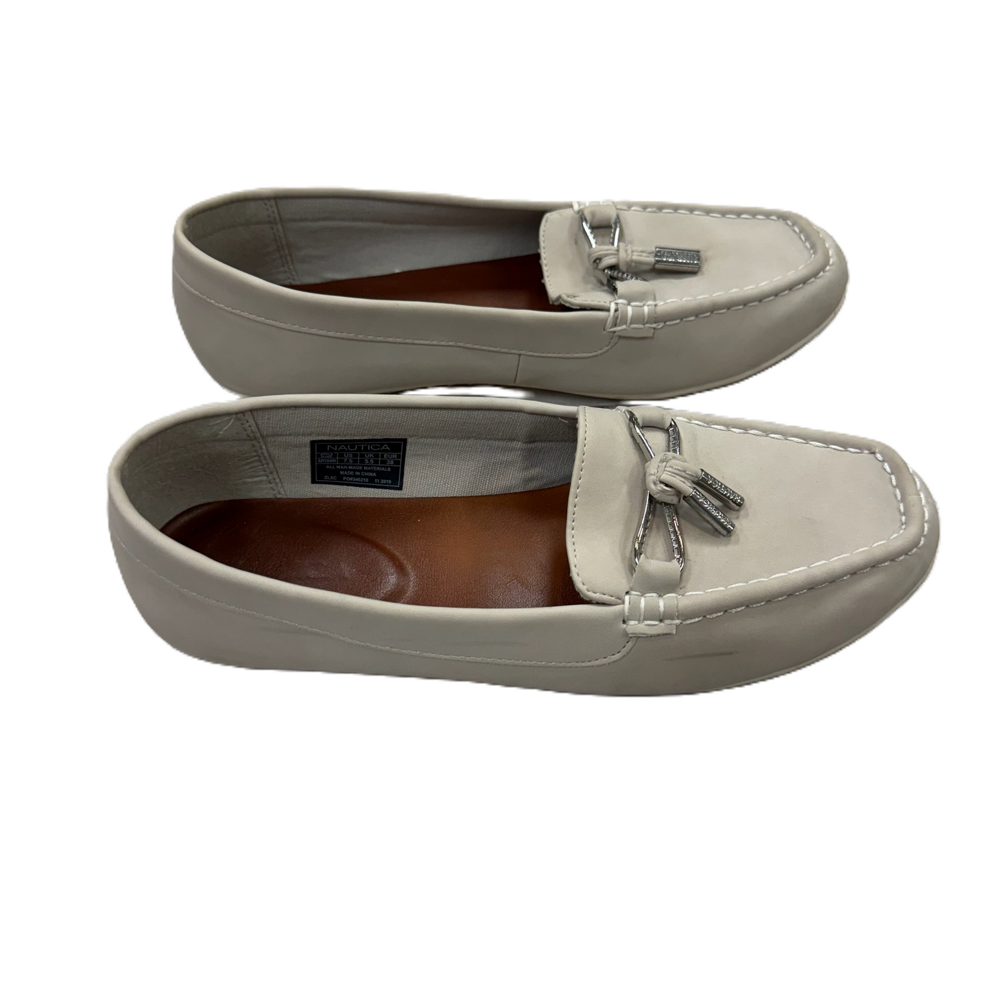 Shoes Flats By Nautica In Cream, Size: 7.5