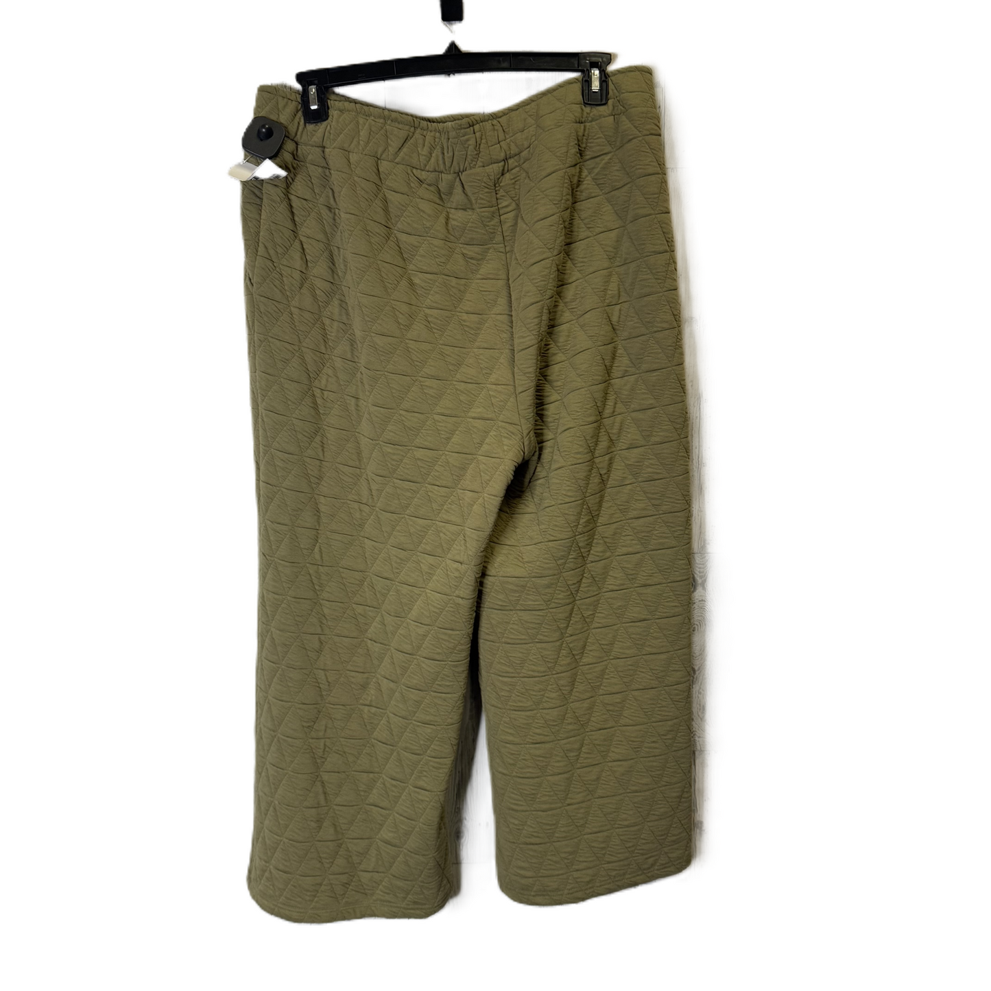 Pants Wide Leg By Clothes Mentor In Green, Size: 3x