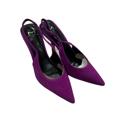 Shoes Heels Stiletto By Marc Fisher In Purple, Size: 7