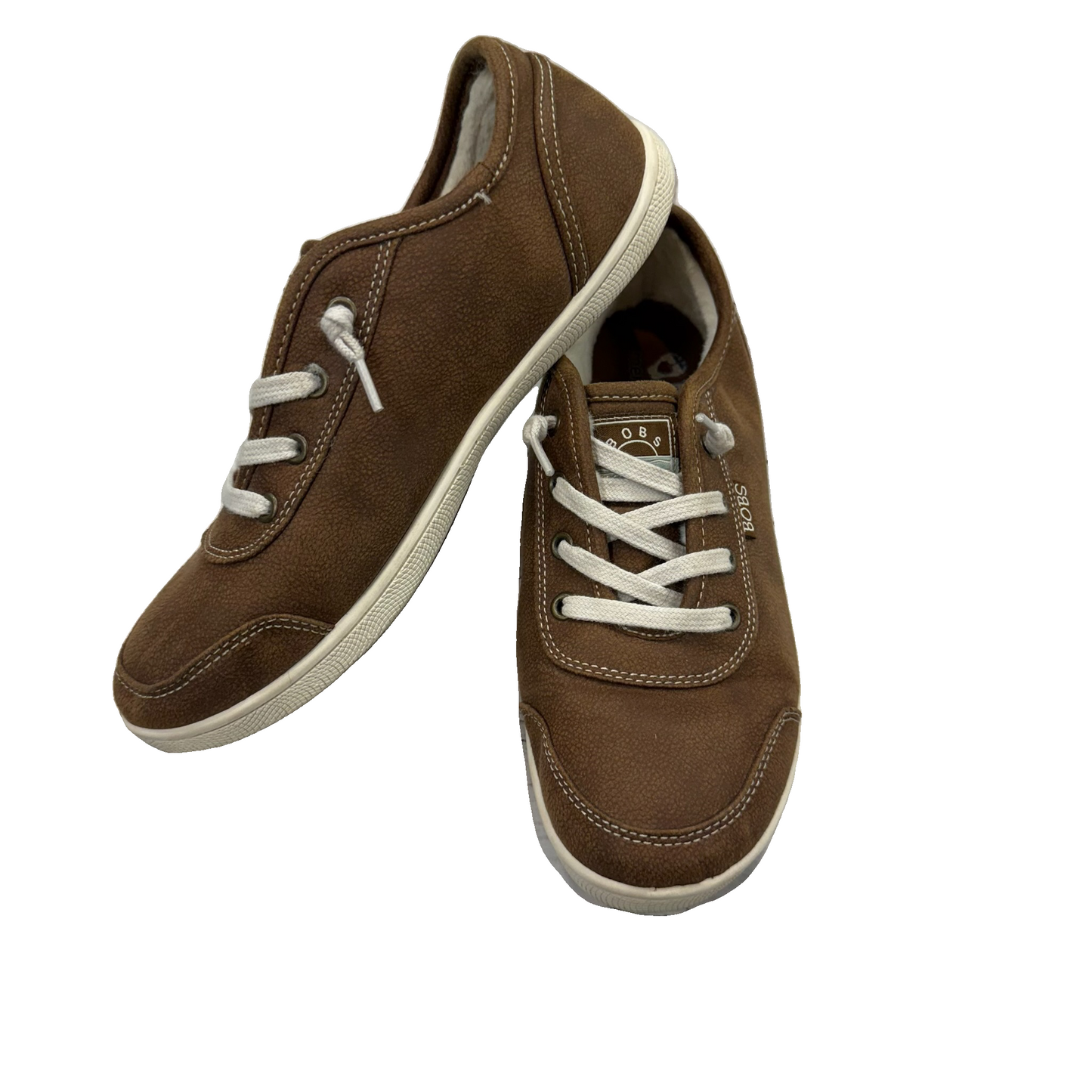 Shoes Sneakers By Bobs In Brown, Size: 7