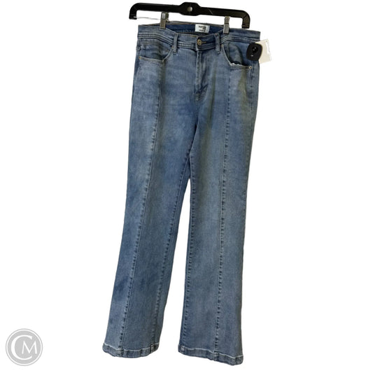 Jeans Flared By Kensie In Blue Denim, Size: 8