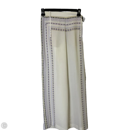 Pants Wide Leg By Bcbgmaxazria In Cream, Size: Xs