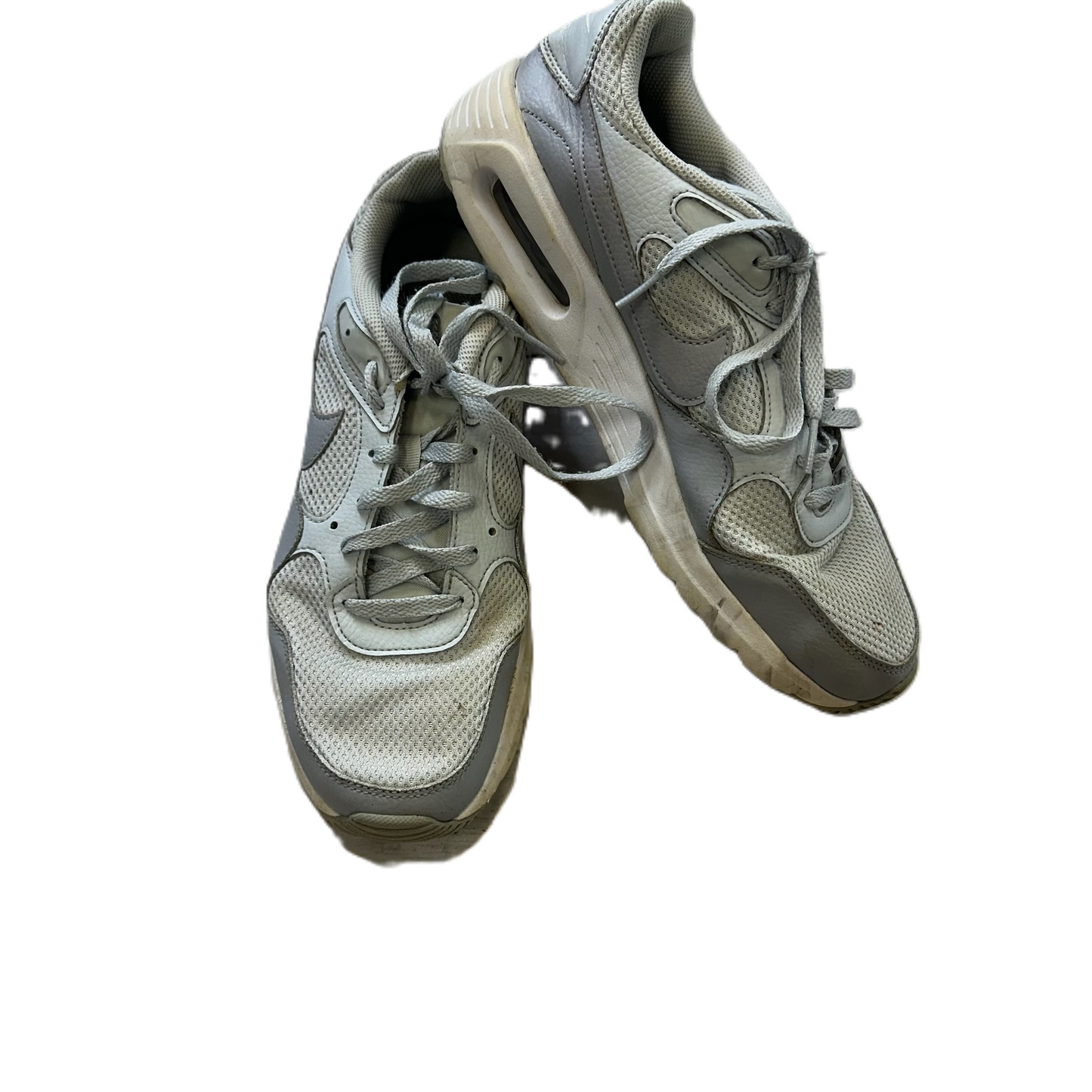 Grey Shoes Athletic By Nike, Size: 9.5