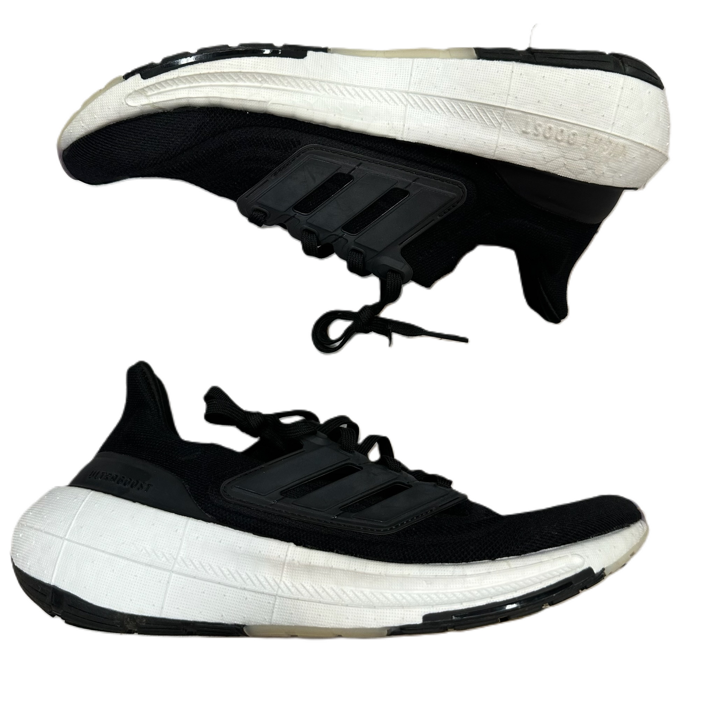 Black Shoes Athletic By Adidas, Size: 9