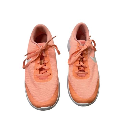 Orange Shoes Athletic By Nike, Size: 9