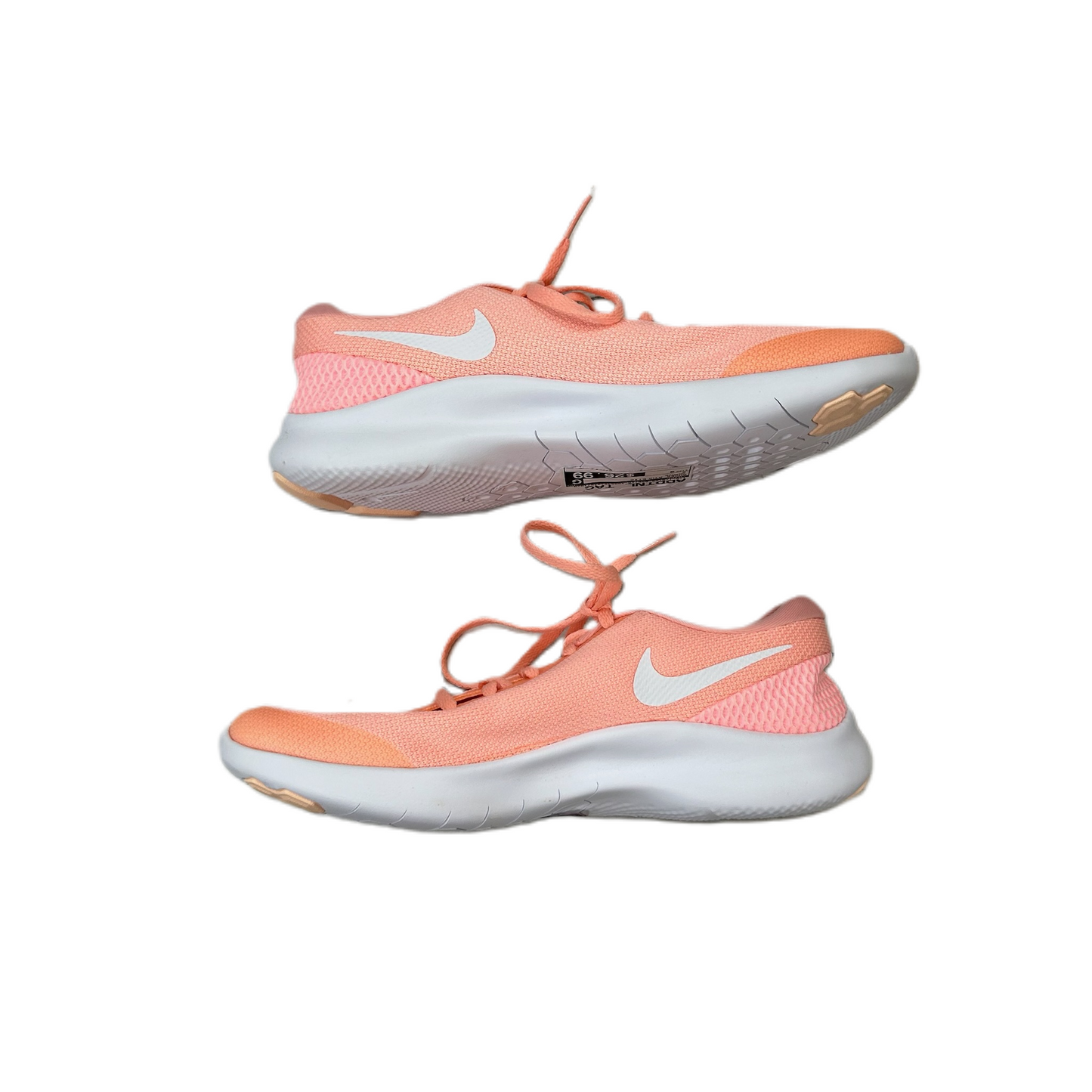 Orange Shoes Athletic By Nike, Size: 9