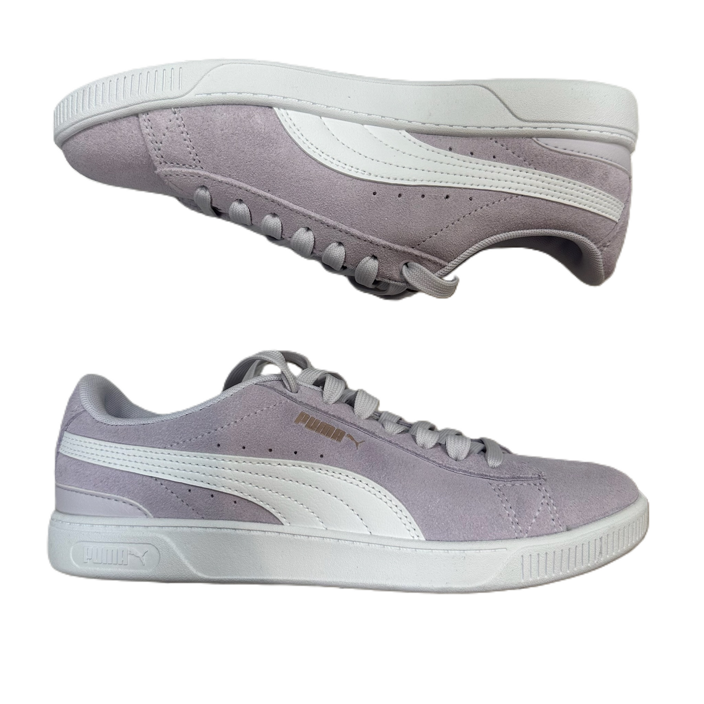 Purple Shoes Athletic By Puma, Size: 8