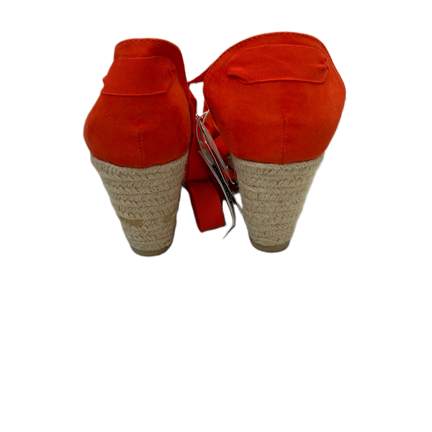 Red Shoes Heels Wedge By Old Navy, Size: 9