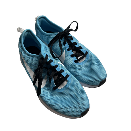 Blue Shoes Athletic By Nike, Size: 7