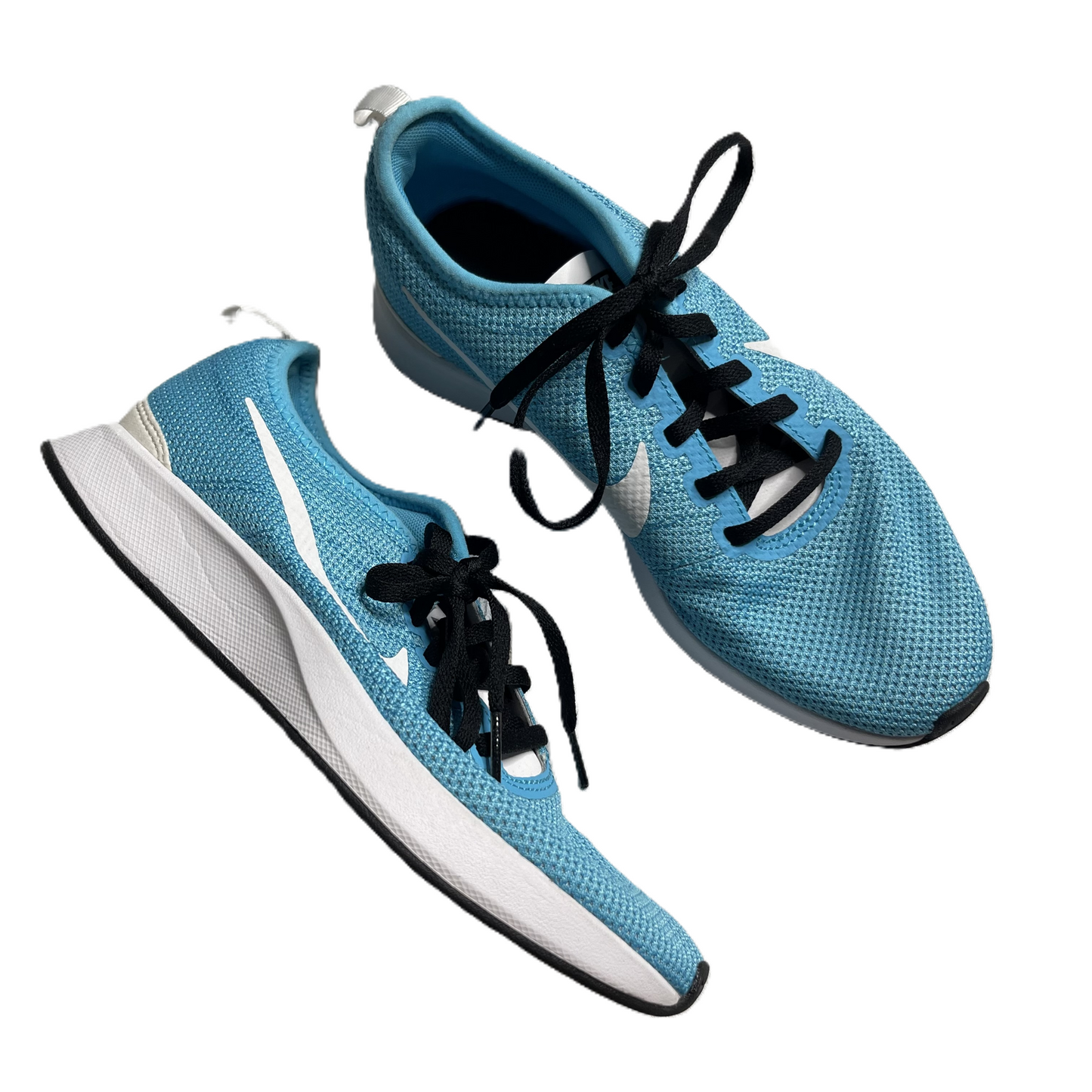 Blue Shoes Athletic By Nike, Size: 7