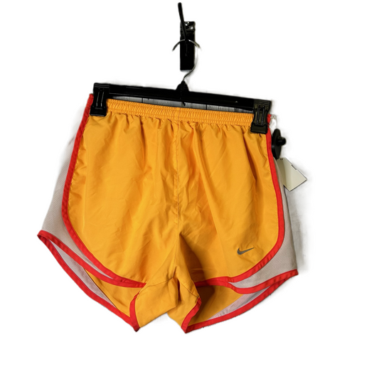 Orange Athletic Shorts By Nike Apparel, Size: S