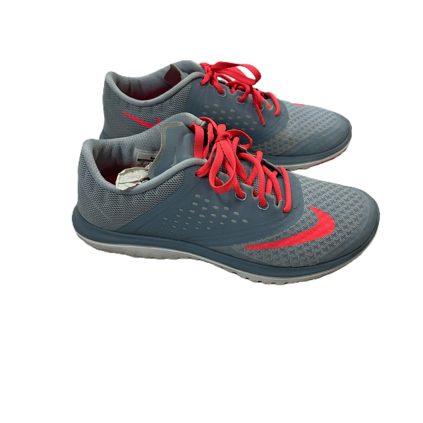 Grey Shoes Athletic By Nike, Size: 6