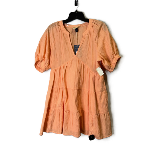Orange Dress Casual Short By Universal Thread, Size: S