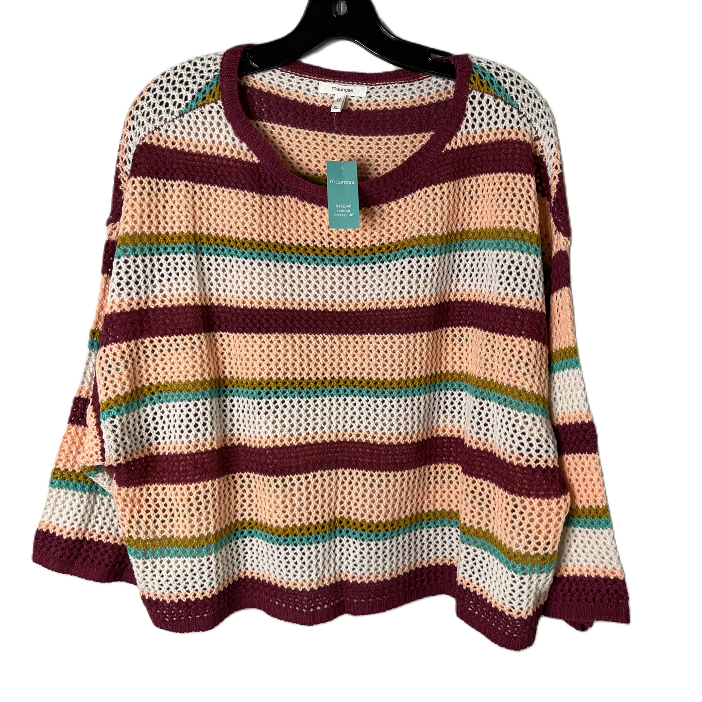 Sweater By Maurices In Multi-colored, Size: Xl