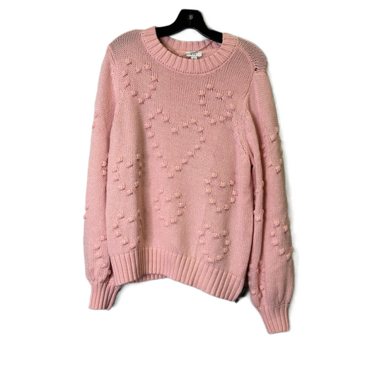 Sweater By Crown And Ivy In Pink, Size: Xl