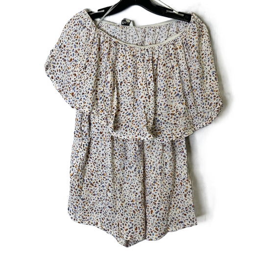 Romper By Davi & Dani In Cream, Size: M