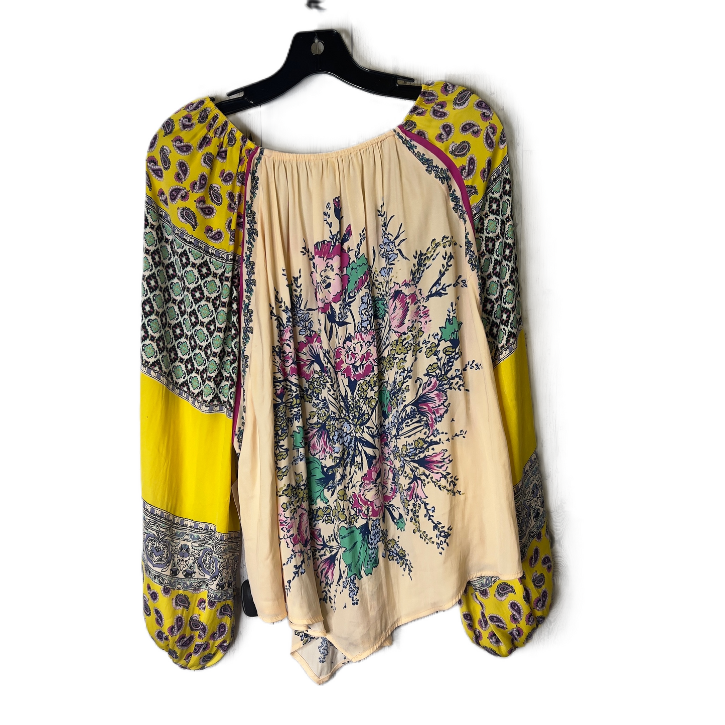 Top Long Sleeve By Free People In Multi-colored, Size: S