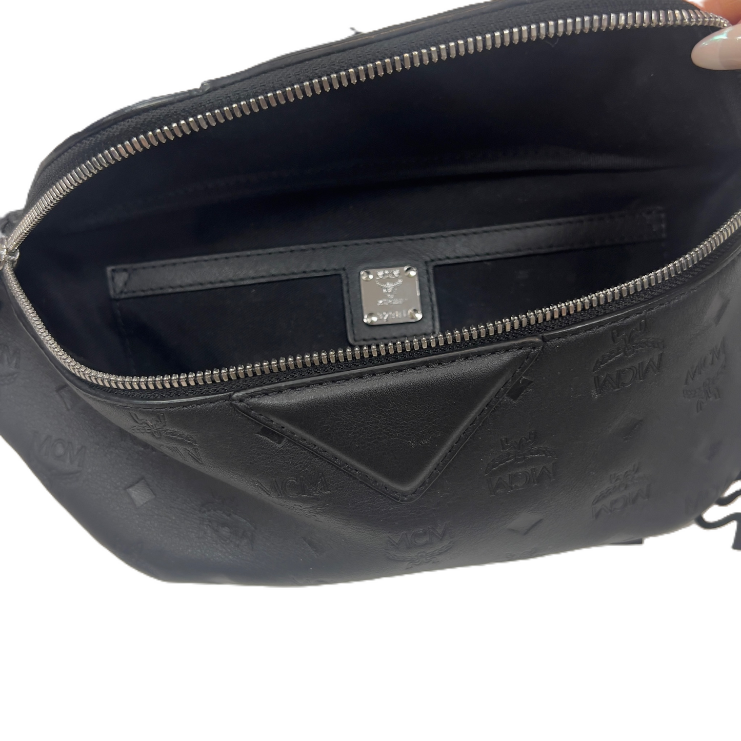 Belt Bag Luxury Designer By Mcm, Size: Medium