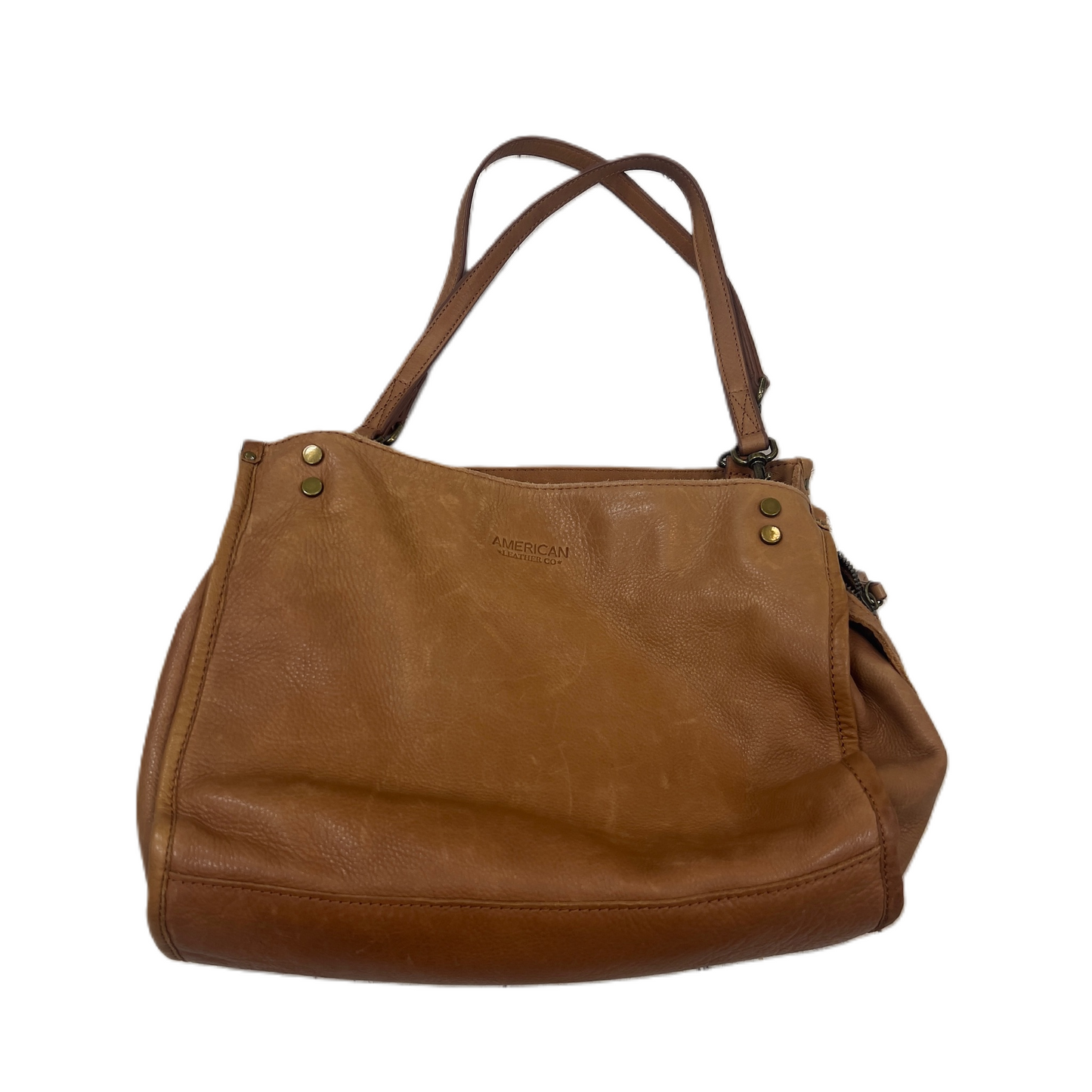 Handbag Leather By American Leather Co, Size: Medium