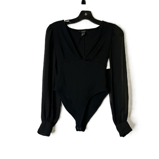 Bodysuit By Forever 21 In Black, Size: S