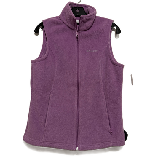 Vest Fleece By Columbia In Purple, Size: M