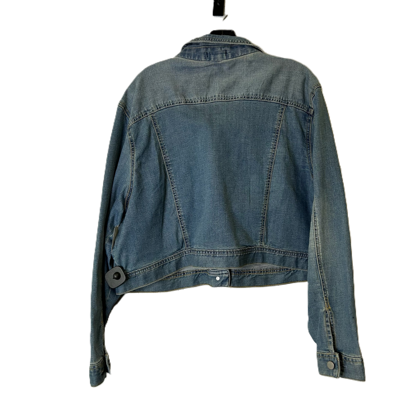 Jacket Denim By Versona In Blue Denim, Size: Xxl