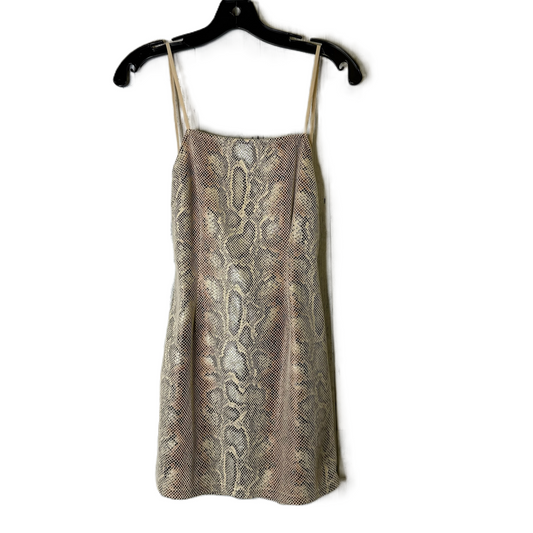 Dress Party Short By Urban Outfitters In Snakeskin Print, Size: Xs