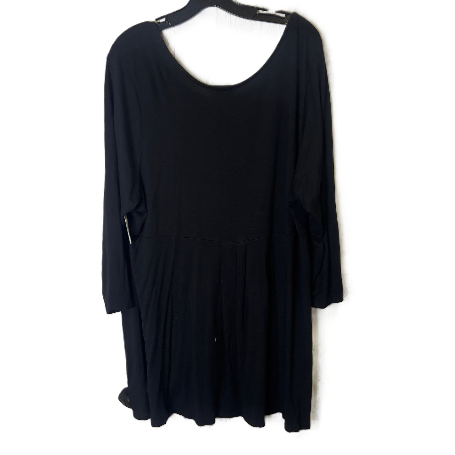 Top Short Sleeve By W5 In Black, Size: 3x