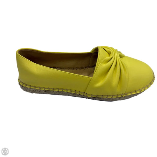 Shoes Flats By Talbots In Yellow, Size: 5