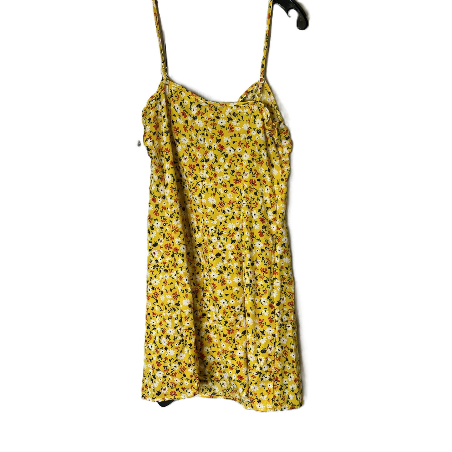 Yellow Dress Casual Short By Shein, Size: S
