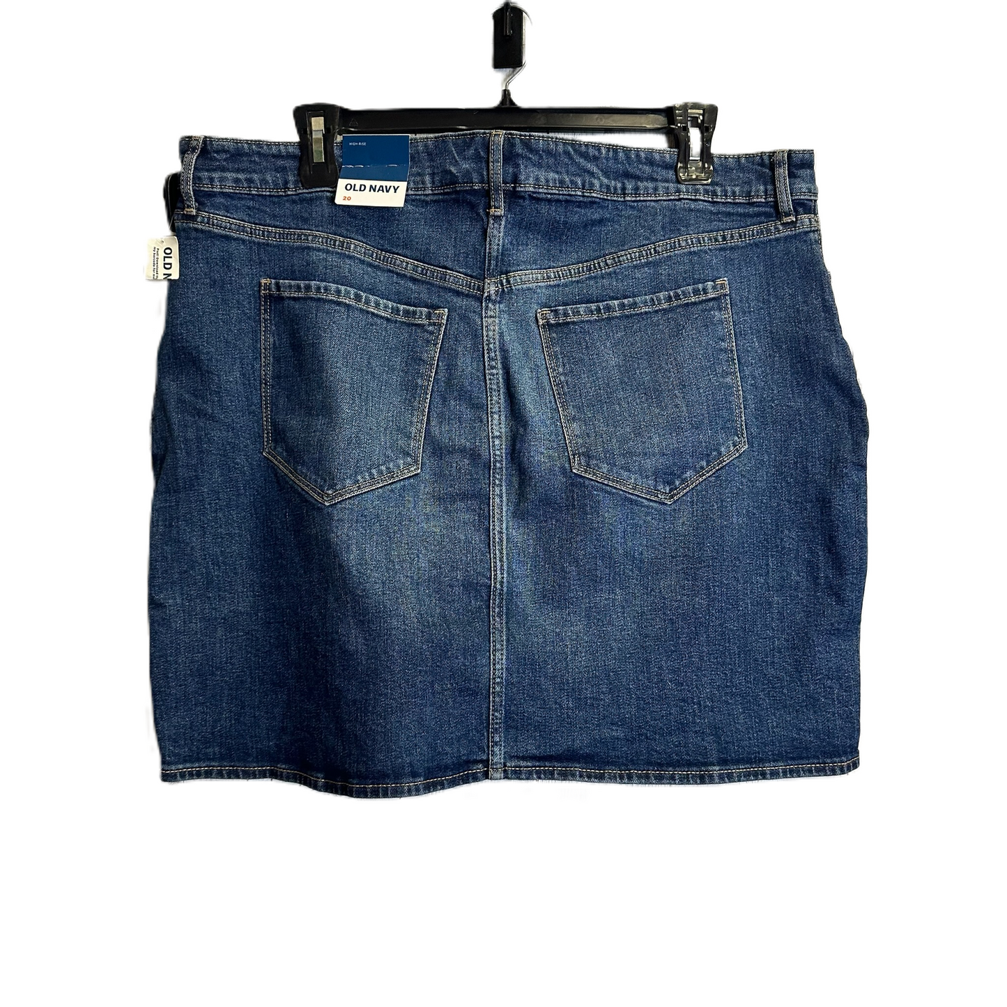 Skirt Mini & Short By Old Navy In Blue Denim, Size: 20