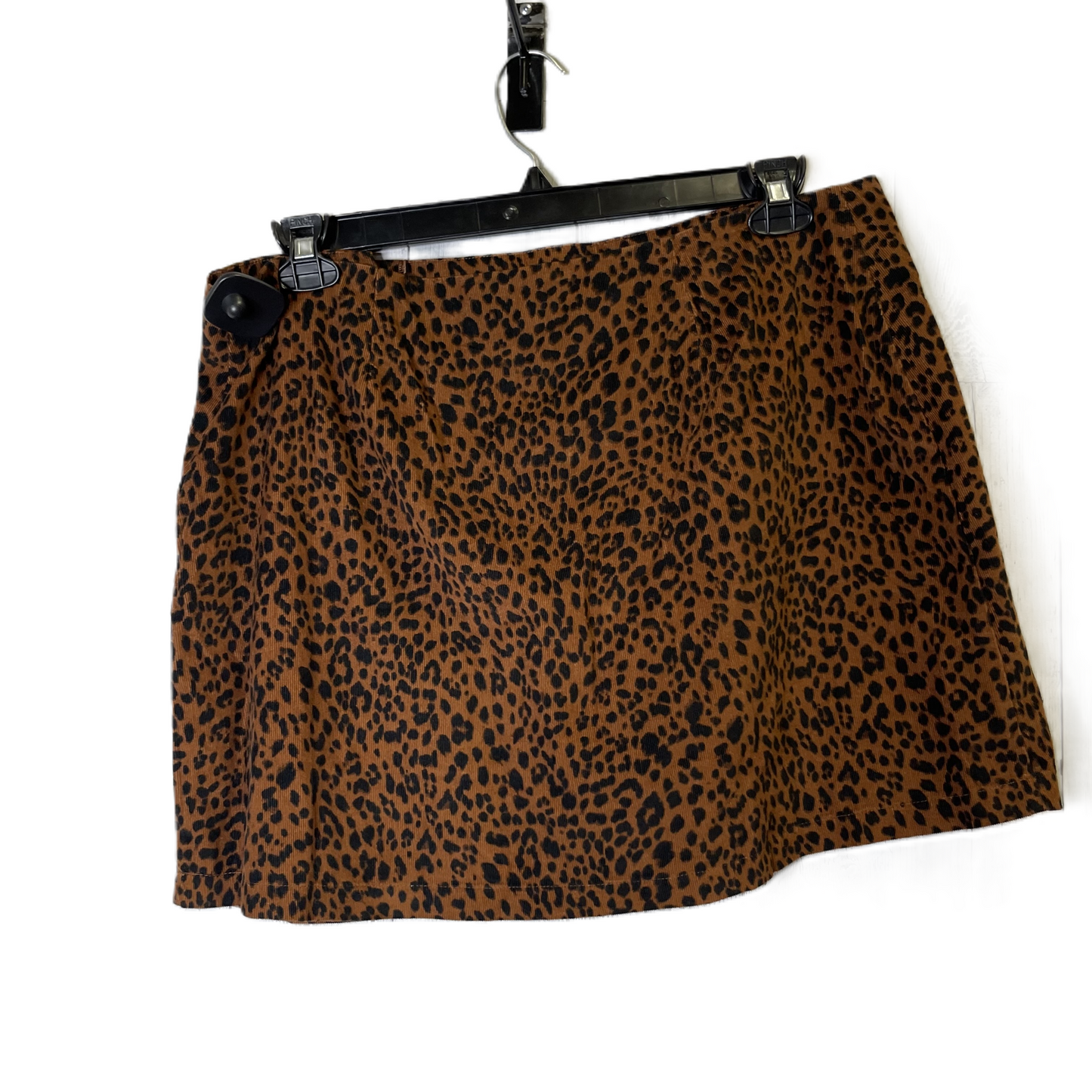 Skirt Mini & Short By Clothes Mentor In Animal Print, Size: 12