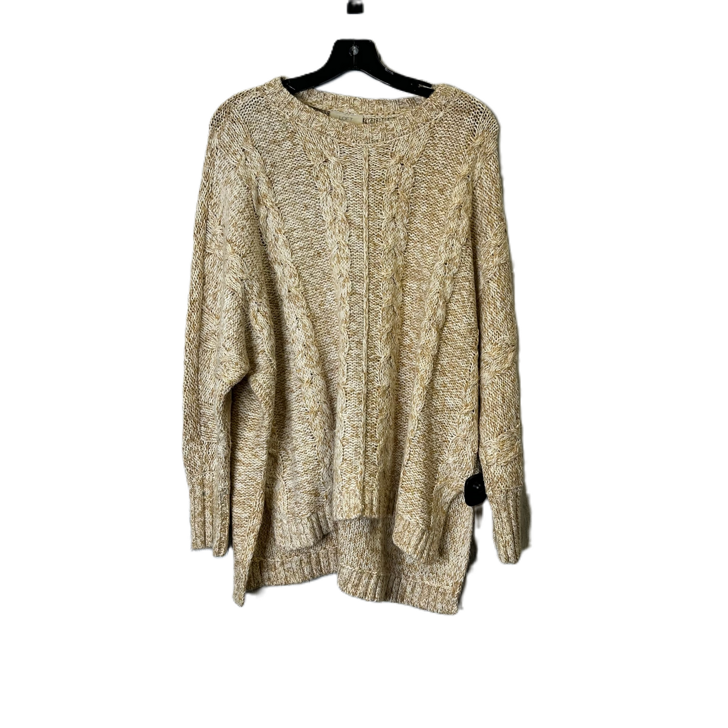 Sweater By Loft In Yellow, Size: M