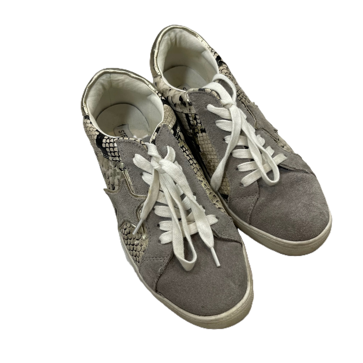 Shoes Sneakers By Steve Madden In Grey, Size: 8.5