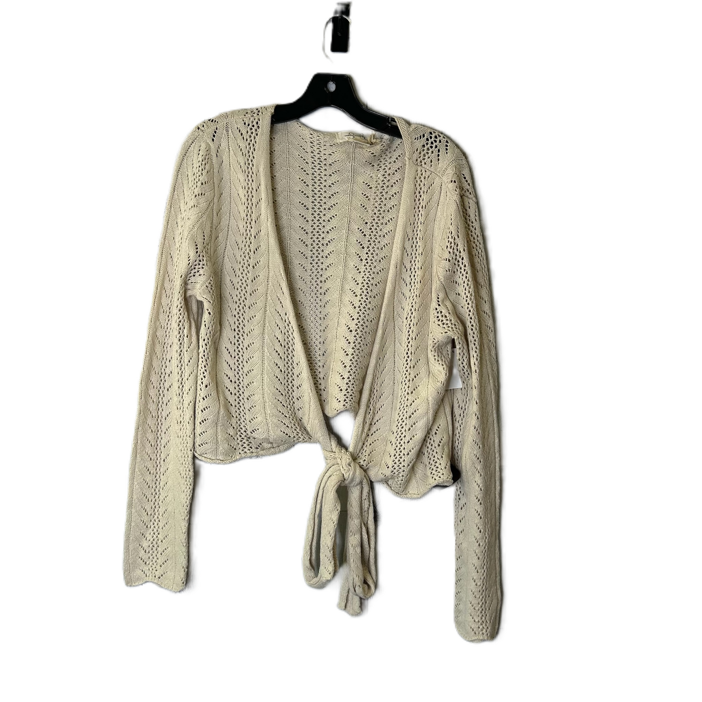 Cardigan By Jessica Simpson In Cream, Size: M