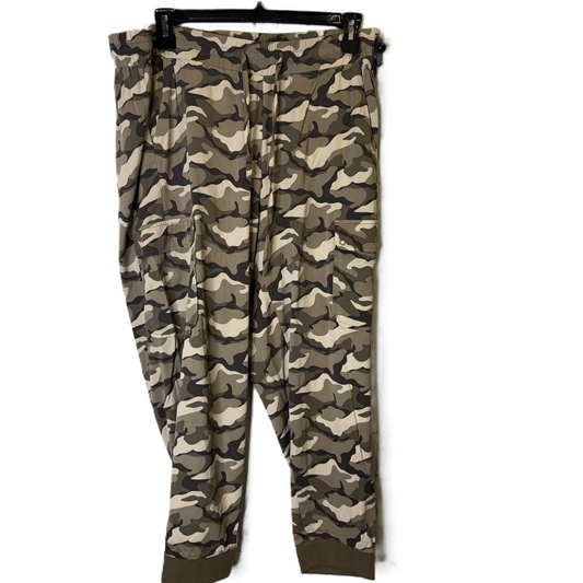 Pants Wide Leg By Torrid In Camouflage Print, Size: 2x