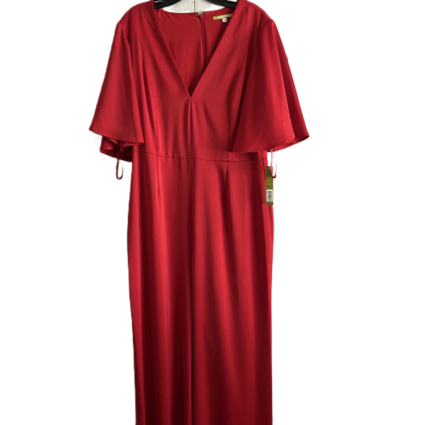 Jumpsuit By Giani Bernini In Red, Size: 12