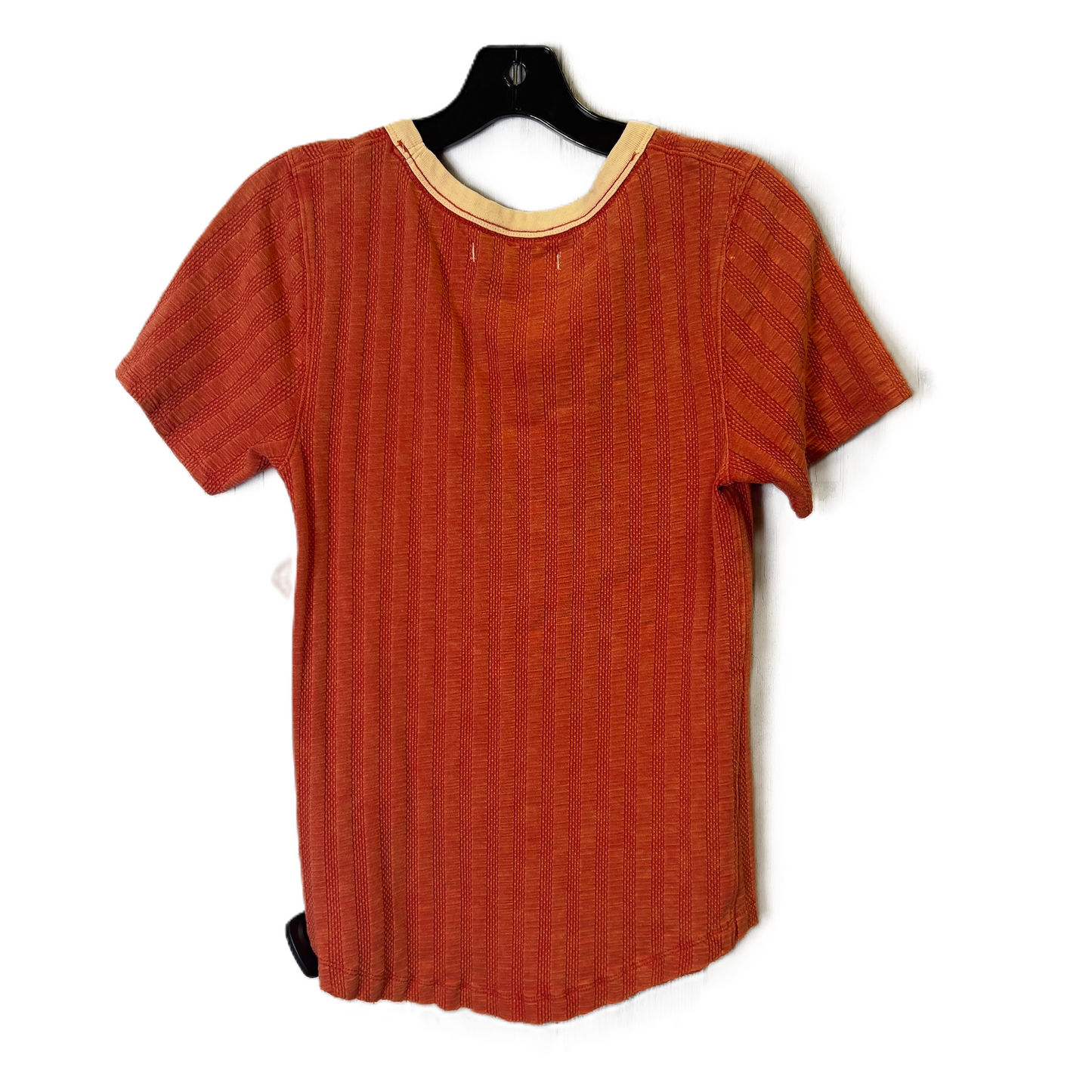 Top Short Sleeve By We The Free In Orange, Size: L