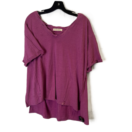 Top Short Sleeve Basic By We The Free In Purple, Size: S