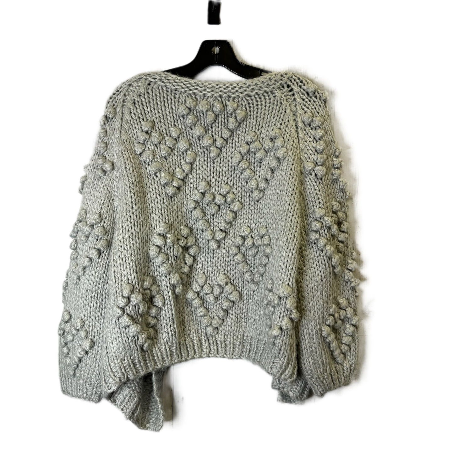 Sweater Cardigan By Hayden La In Grey, Size: M