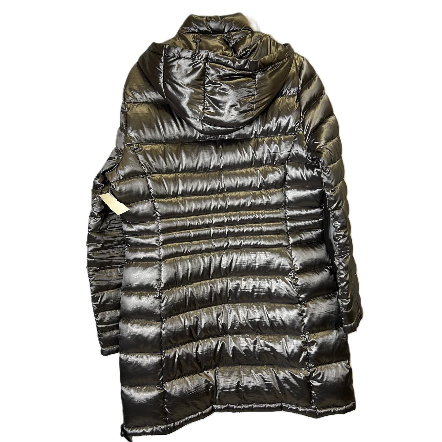 Coat Puffer & Quilted By Andrew Marc In Grey, Size: M