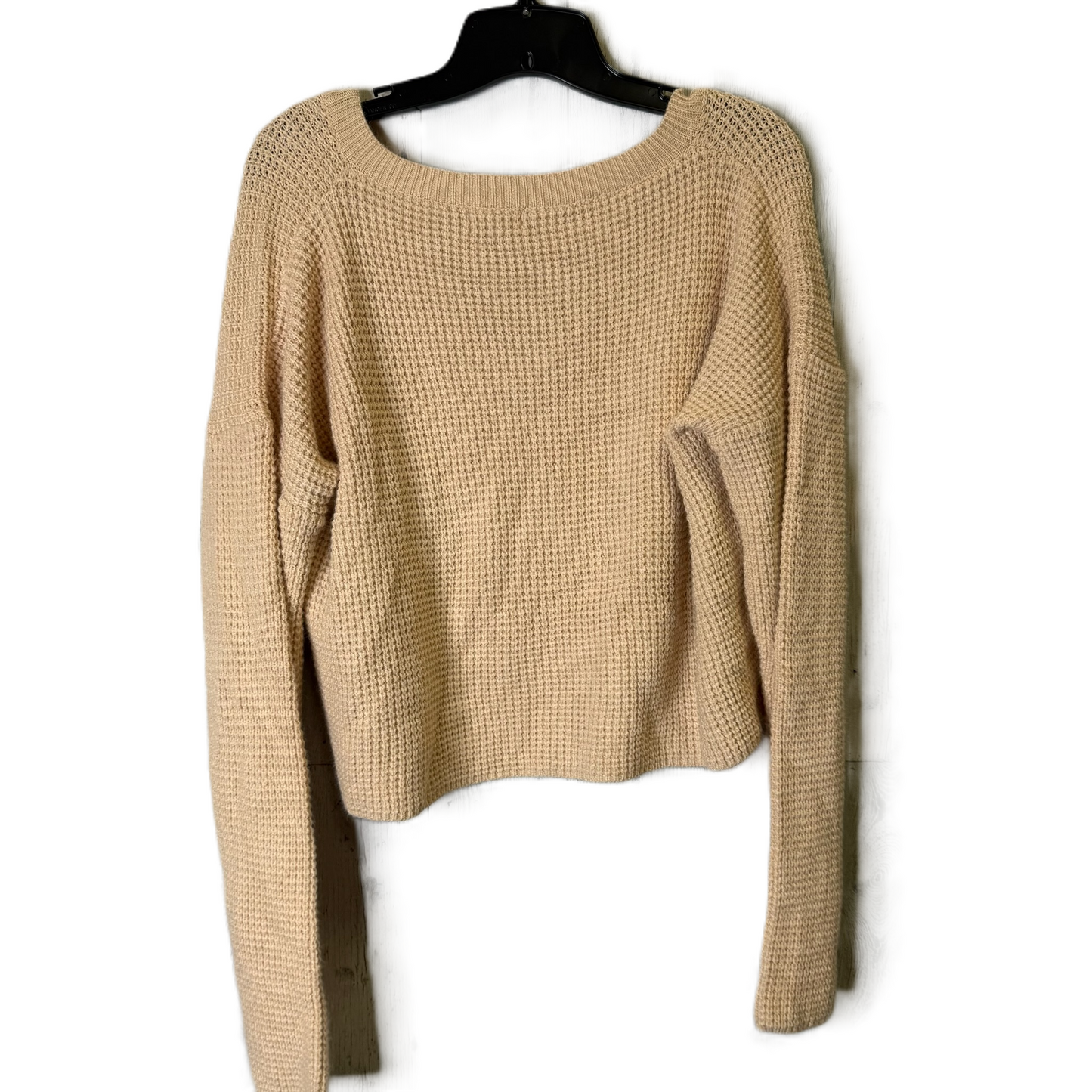 Sweater By Clothes Mentor In Beige, Size: S