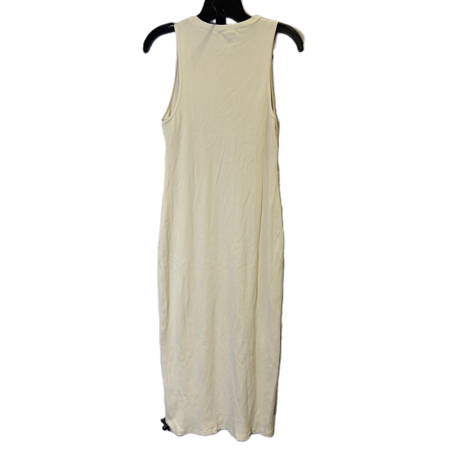 Dress Casual Midi By Zara In Cream, Size: L