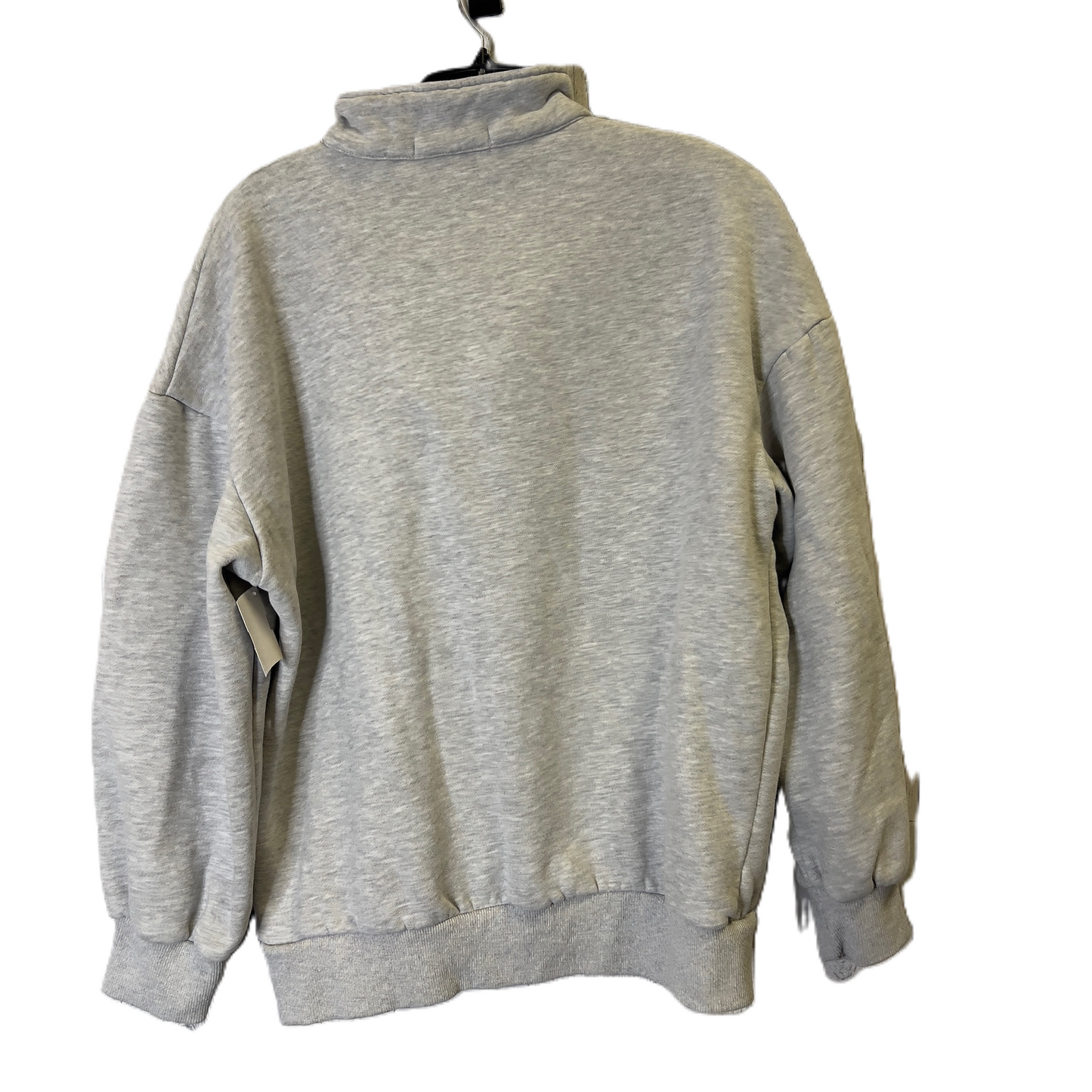 Sweatshirt Collar By E FAN In Grey, Size: S