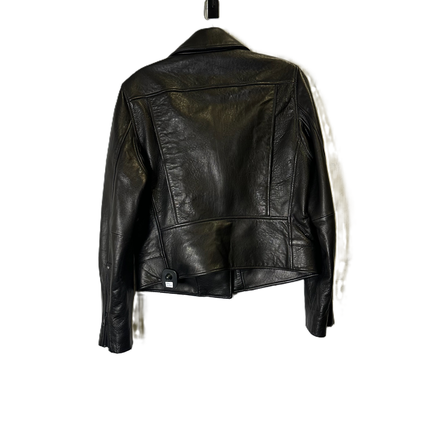 Jacket Moto By Banana Republic In Black, Size: M