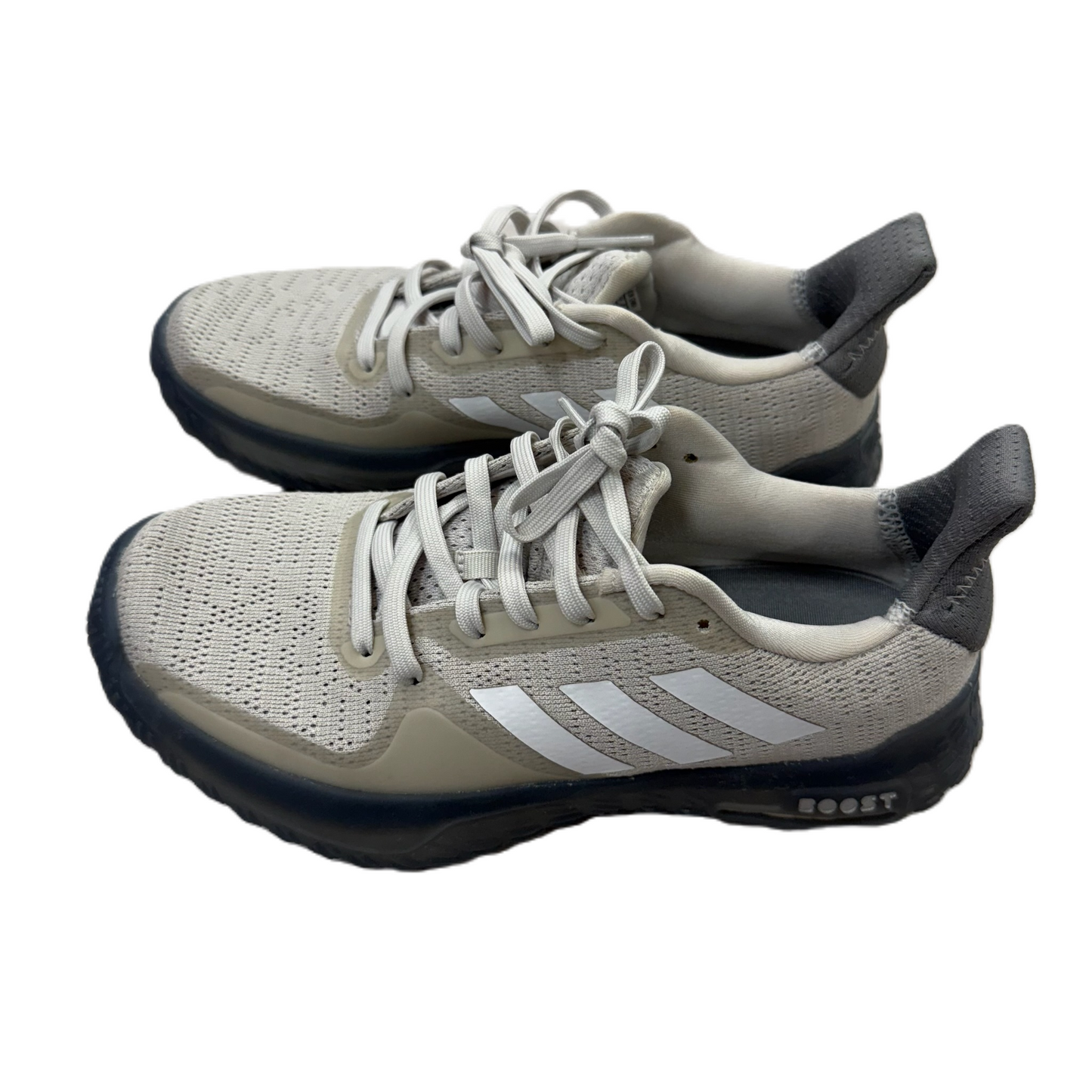 Shoes Athletic By Adidas In Grey, Size: 5.5