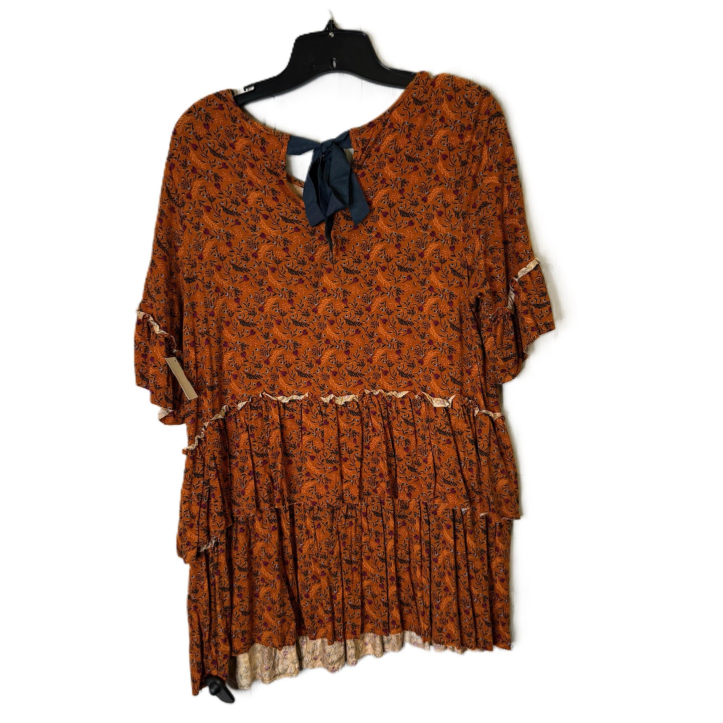 Top Short Sleeve By Matilda Jane In Orange, Size: L