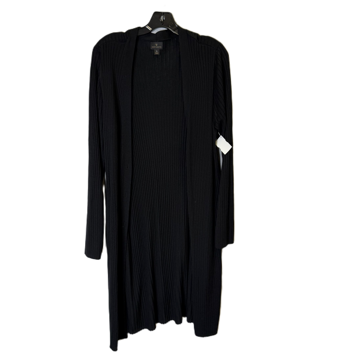 Cardigan By Worthington In Black, Size: Xl