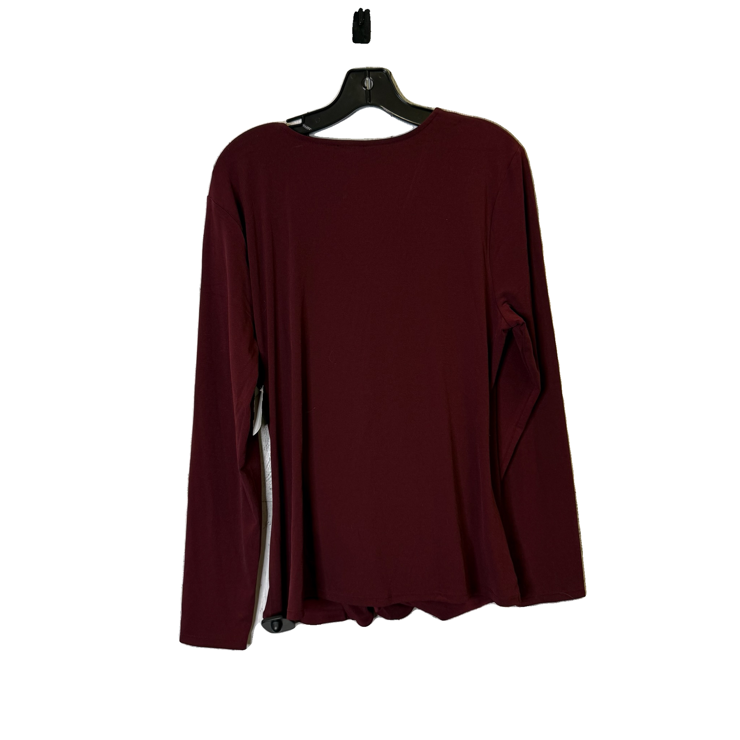 Top Long Sleeve By Ann Taylor In Red, Size: Xl